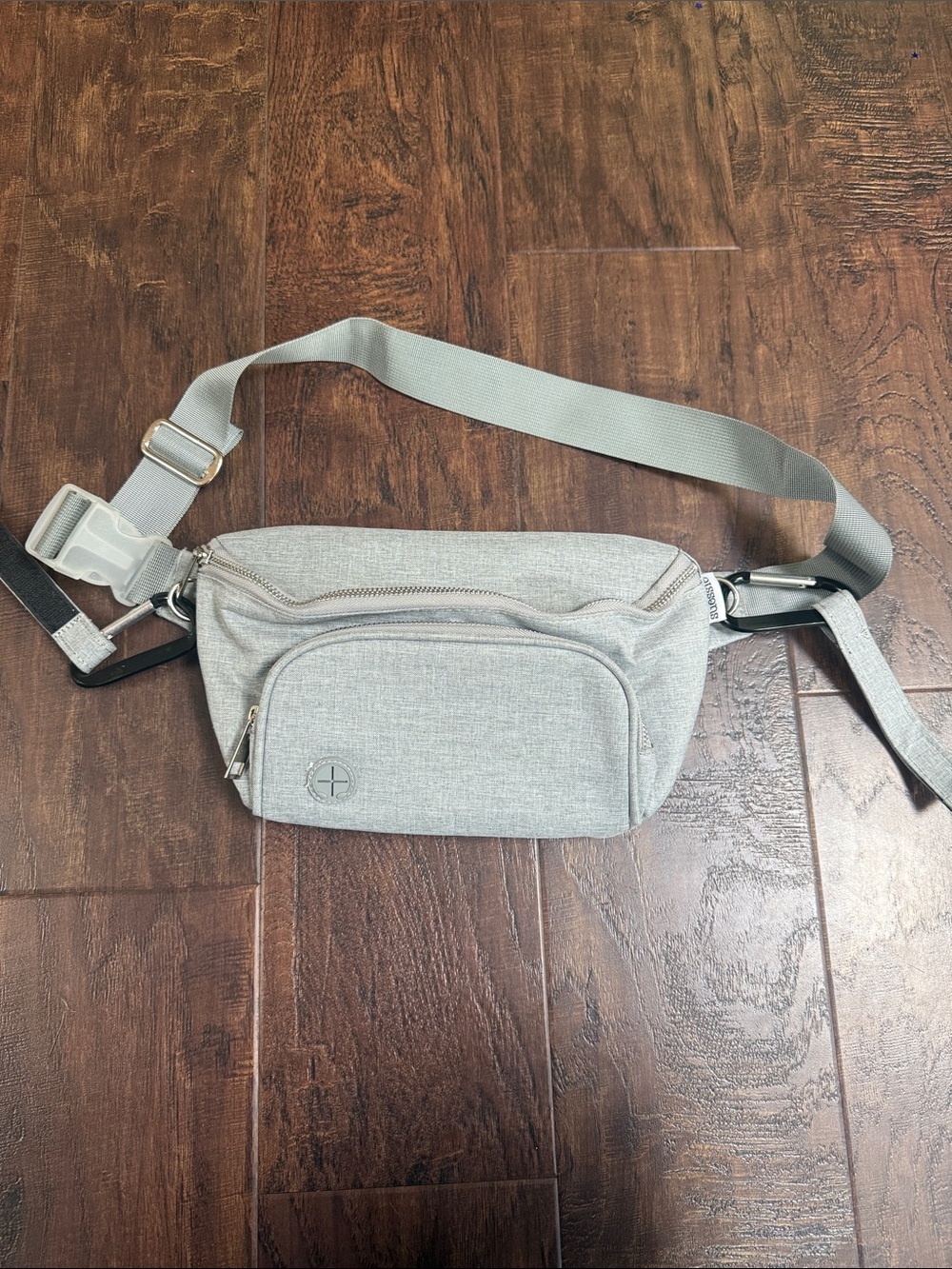 Suissie Fanny Pack Diaper Bag Gray